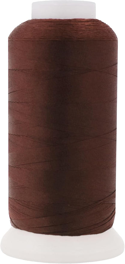 Mandala Crafts Dark Brown Heavy Duty Thread by MandalaCrafts