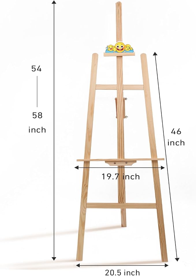 Wooden Easel Stand for Sign and Painting - Image 4