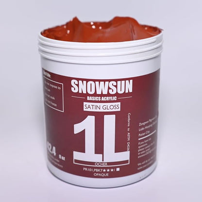 SNOWSUN Ochre Acrylic Paints, Large Bulk Heavy Body Acrylic Paint - Image 2
