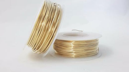18 Gauge, Jeweler's Brass Wire, Round Dead Soft CDA #230 Alloy Jewelry Grade - - Image 5