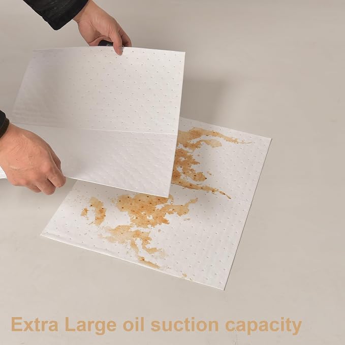 PONO 15x20 in Oil Absorbent Pads, Used - Image 6