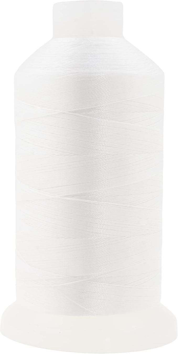 Mandala Crafts White Heavy Duty Thread -1500 Yds Tex 90 Thread by MandalaCrafts