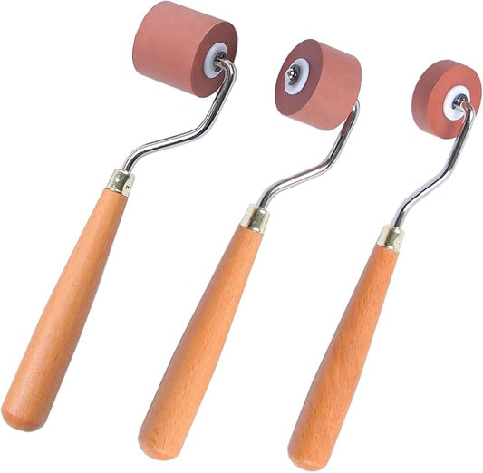 BANLTRE Rubber Brayer Roller for Printmaking, Craft Stamping Brayers for by BANLTRE