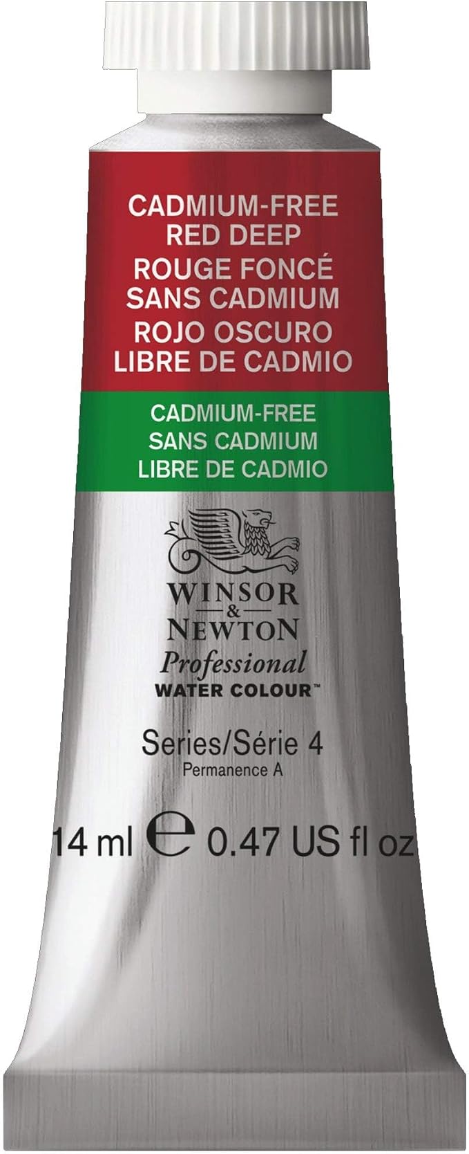 Winsor & Newton Professional Water Colour Paint, 0.47-oz Tube, Cadmium-Free Red by WinsorNewton