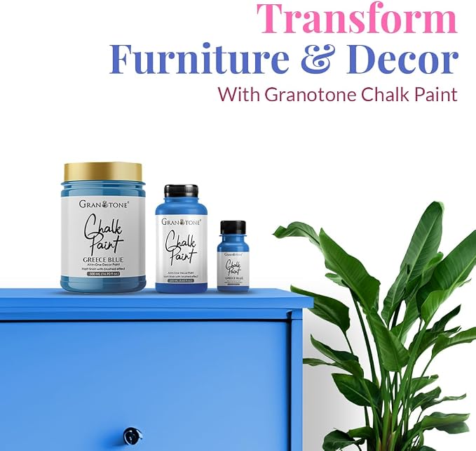 GRANOTONE Chalk Paint for Furniture, Matt-Finish Water-Based Acrylic Paint for - Image 2