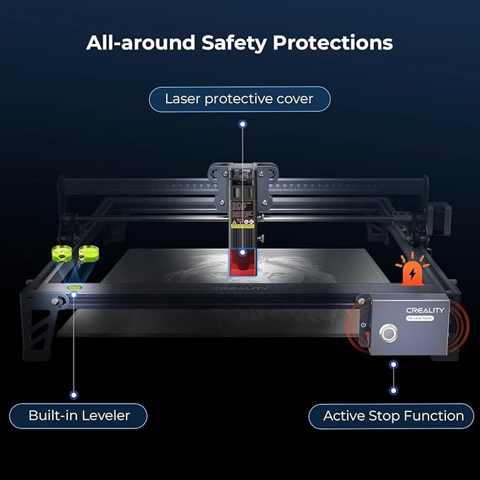 Creality Falcon 10W Laser Engraver, - Image 6