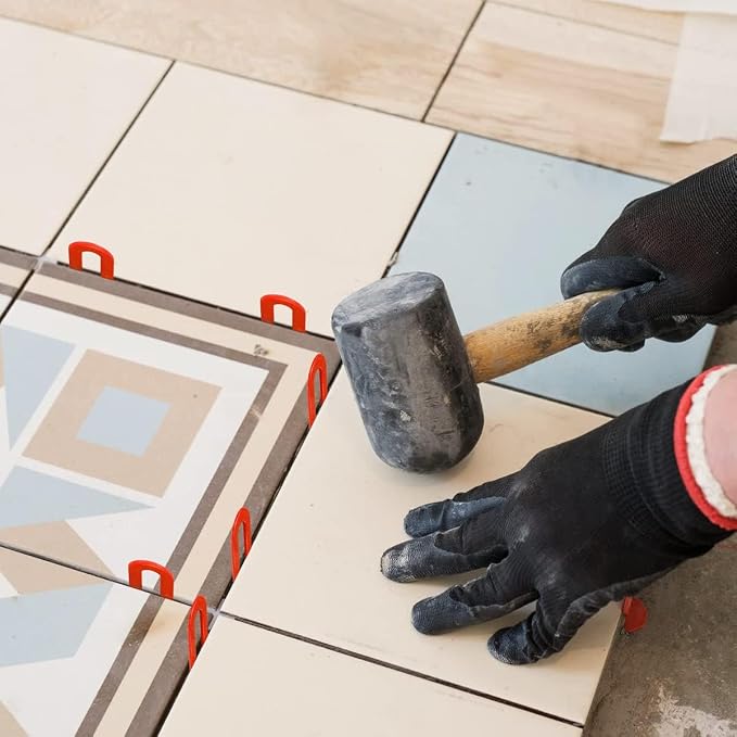 DGSL Tile Leveling System Tile Spacers 1/8 Inch, 500 pieces Horseshoe Shim U - Image 6