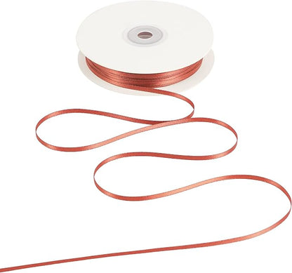 HUIHUANG Solid Color Satin Ribbon 1/8 inch x 100 Yards Roll Double Face Satin by HUIHUANG