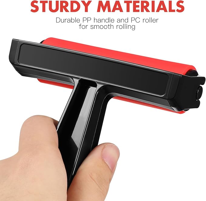 Ciieeo 10 Pcs Red Roller Mini Tools Hand Tools Tools Printmaking Brayer Hard - Image 5