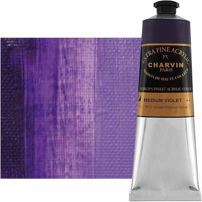 Charvin Extra Fine Professional Artist Acrylic Paint Colors, Nature Themed Hues - Image 2