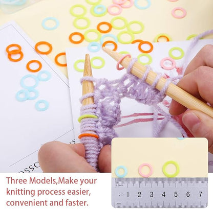 LUNARM 180 Pieces Stitch Markers - Image 6