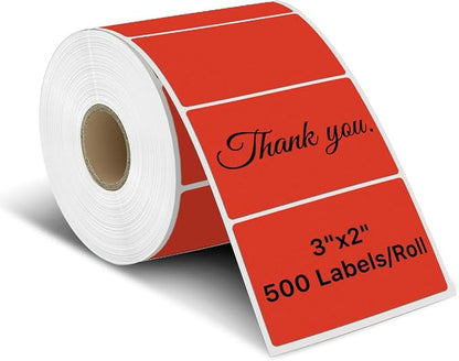 iEager 3" x 2" Thermal Labels, Rectangle Thermal Printer Stickers, by iEager