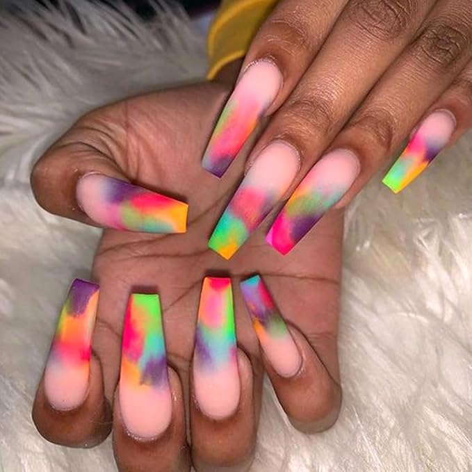 13 Colors Neon Phosphor Pigment Powder Set, Super Bright Fluorescent Nail - Image 3