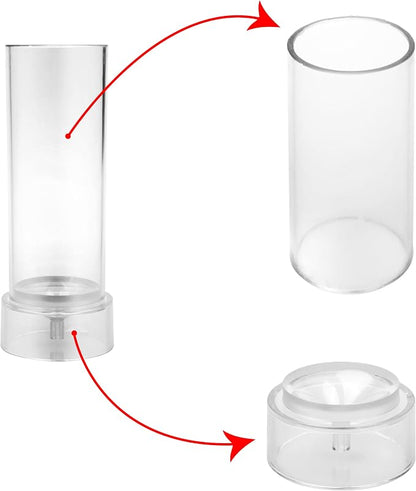 MILIVIXAY 2PCS Pillar Candle Mold -Height: 6.0inch, Diameter:2.0inch-30ft Long - Image 6