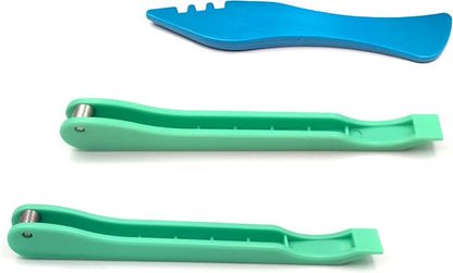 Copper Foil Hand Foiler for Stained Glass, 7/32" and 1/4" Hand Foiler Tool Kits by Unknown