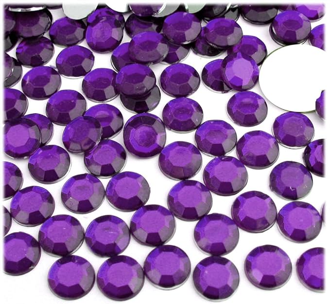 The Crafts Outlet 144pc Rhinestones Round 10mm - Image 3