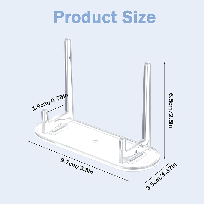 10 Pcs Card Display Stand, Acrylic Clear Card Trading Stand, Cards Display - Image 2