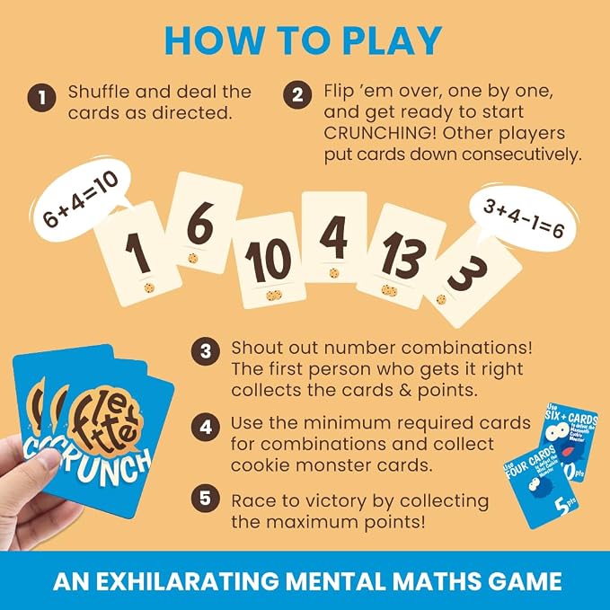Card Game - Fletter Crunch, Educational Card Games - Image 5