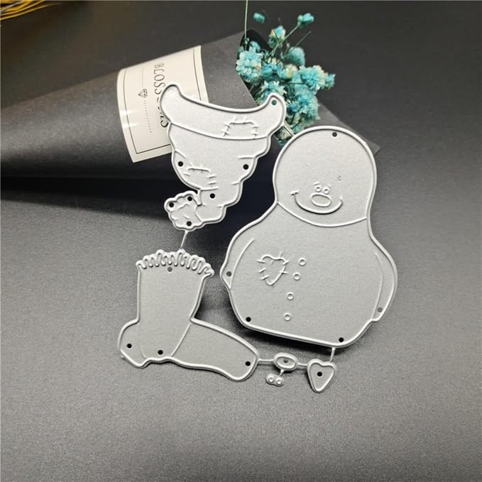 Mvchifay Cutting Dies Happy Birthday Metal Stencils Scrapbooking Tool DIY - Image 2