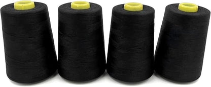 Tortoise 4 Cones of 3000 Yards Each Spool Thread by TORTOISETHREAD