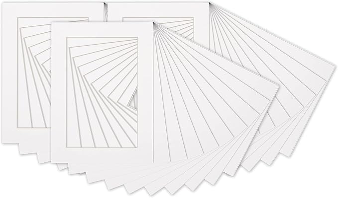 5.5x8.5 Mat for 8.5x11 Frame by Poster+Palooza