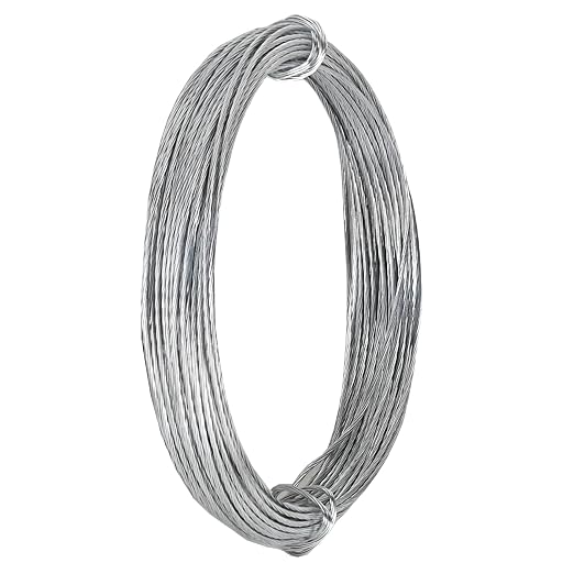32.8 Feet/10m Stainless Steel Picture Hanging Wire, Heavy Duty Metal Wire by DAJISI