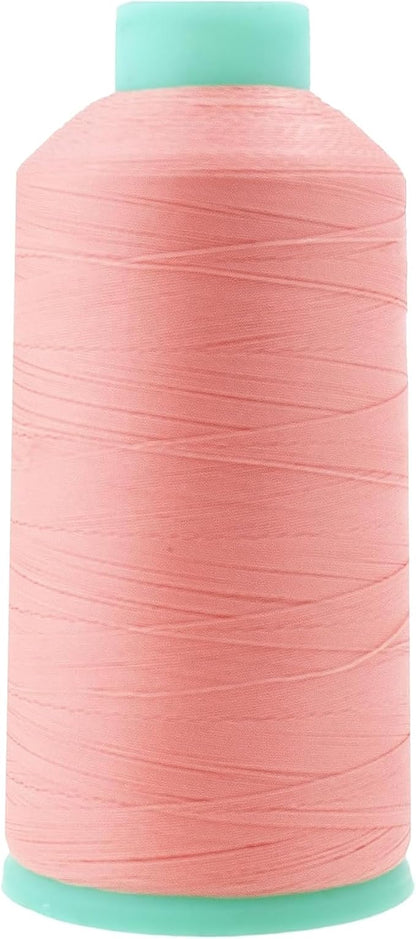Mandala Crafts Bonded Nylon Thread Blush Heavy Duty Sewing Threads by MandalaCrafts