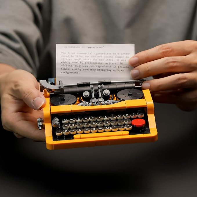 ENJBRICK Typewriter Building Set Compatible - Image 3