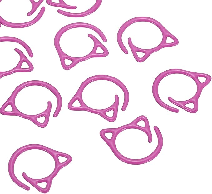 PATIKIL Cat Crochet Stitch Markers, 12 Pack Stitch Marker by PATIKIL
