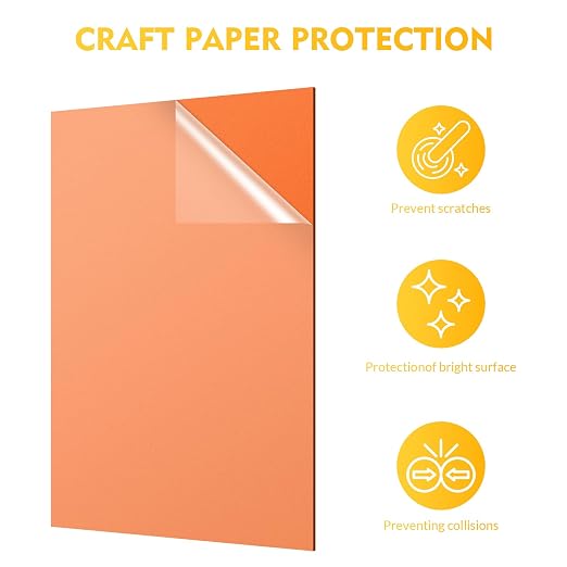 Laser Engraving Blank ABS Double Color Plastic Sheet, 11.8x6.49x0.05 inch - Image 6