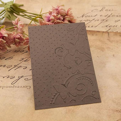 6Pcs Flower Leaf Embossing Folders DIY Craft Paper Card Embossing Template - Image 7