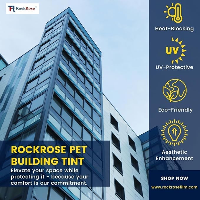 Rockrose Professional Blackout Home Window Tint Film - Image 7