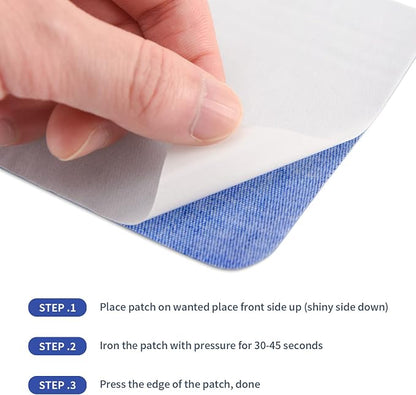 30 Pieces Iron on Patches for Clothing Repair Fabric Patches Iron on for Denim - Image 2