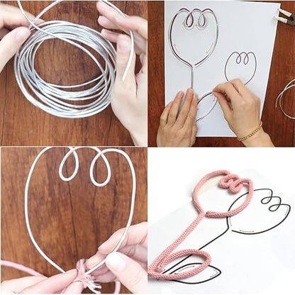 BoFUN Adult Teens Craft Kit for Women DIY Letter Flower- Wire Art Craft Set - Image 4