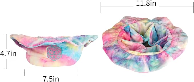 Large Dice Bags with Pockets Rainbow Storage Bag D20 Logo - Image 7