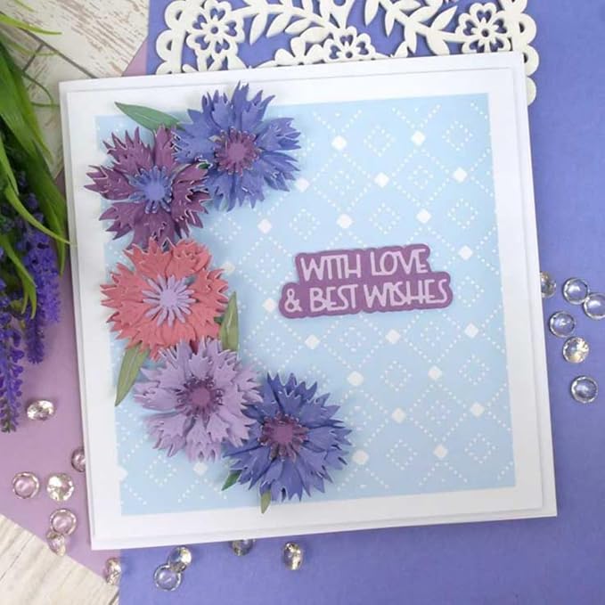 Cutting Dies for Card Making, Metal Scrapbooking Die-Cuts, DIY Bckground Frame - Image 4