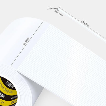 Caulk Sealing Strip for Tiles Bathtub Bathroom Toilet Kitchen, Gap Filling Self - Image 2