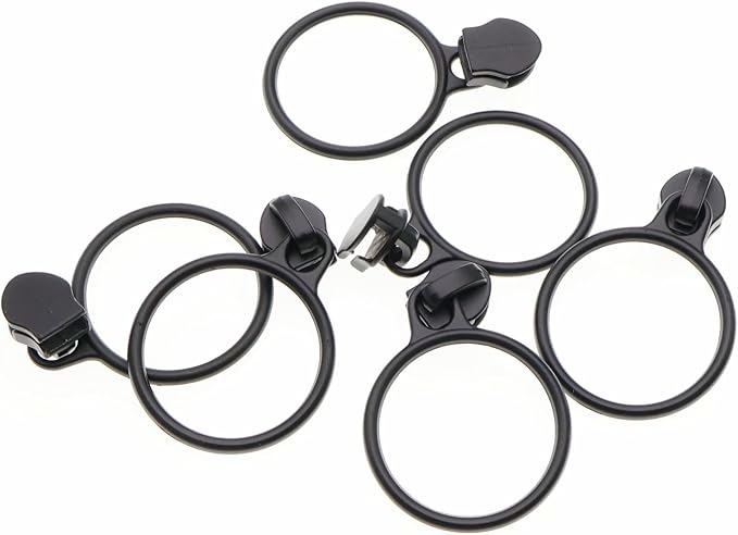 Leekayer #5 Black Nylon Coil Zippers by The Yards Bulk 10 Yards - Image 6