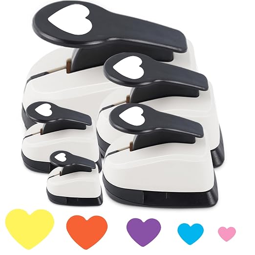Heart Hole Puncher for Crafts, Heart Paper Cutter, Hearts Paper Punch, Hearts by HKKYOArtsCrafts