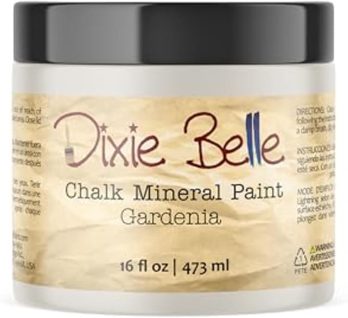 Dixie Belle Paint Company Chalk Finish Furniture Paint – Gardenia – Matte Chic by DixieBellePaintCompany