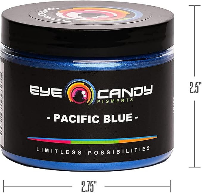 Eye Candy Pigments Premium Blue Mica Powder - Image 8