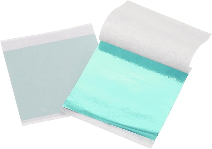 uxcell 100pcs Leaf Sheets, 3.5" x 3.5" Foil Sheets Paper Sheets by uxcell