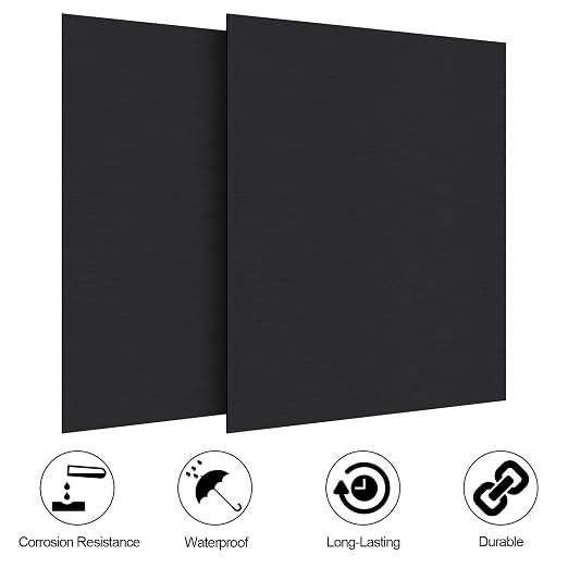 2Pack Anodized Aluminum Sheet 12 x 12 x 1/32 Inch Black Anodized Metal Plates - Image 4