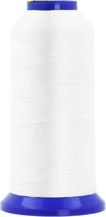 Mandala Crafts White Heavy Duty Thread -1500 Yds Tex 70 Thread by MandalaCrafts