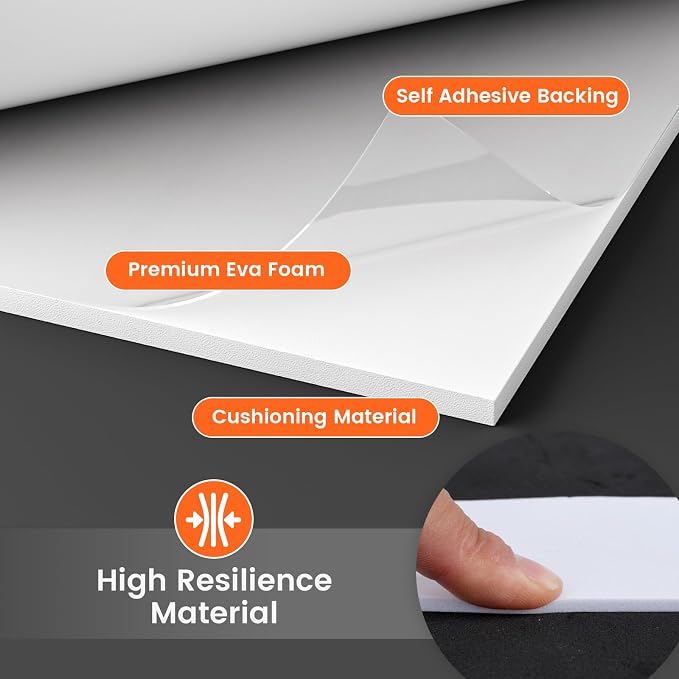 MEARCOOH 3mm Self Adhesive Foam Sheets Crafts - Image 4