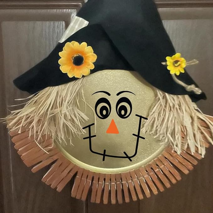 Fall Stencils Scarecrow Stencils Reusable Autumn Stencil DIY Crafts Templates - Image 6