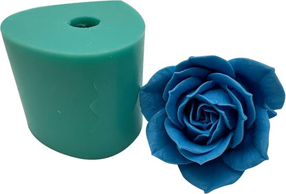 3D Rose Flower Silicone Mold for Epoxy Resin Craft Aroma Gypsum, Handcrafted - Image 5