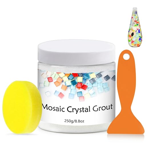 Mosaic Crystal Grout, Mosaics Tile Tools, Mosaic Tile Accessories – Essential by CAMUTKRY