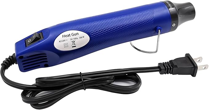 Heat Gun, Mini Hot Air Gun for DIY Crafts Portable Heat Air Gun Tool for by QYQRQF