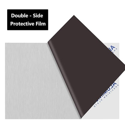 6061 T651 Aluminum Sheet Metal 8" x 12" x 1/4" Flat Plain Thick Aluminum Plate - Image 5